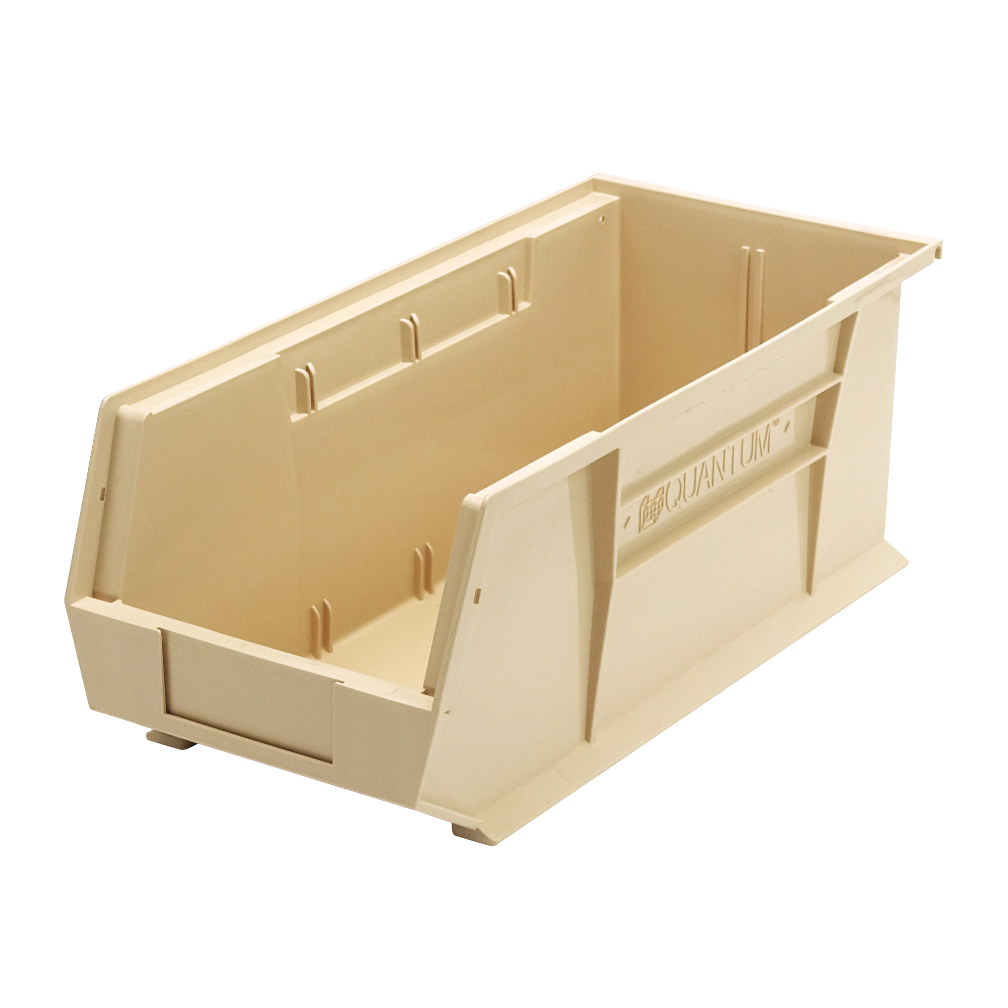 Quantum Storage Ultra Stack and Hang Bin — 7in. Height, Polypropylene, 6 Pcs, Model# QUS248IVCS